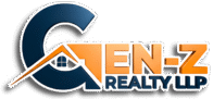 Official logo of Gen-Z Realty LLP, a trusted real estate agent and broker in Ahmedabad