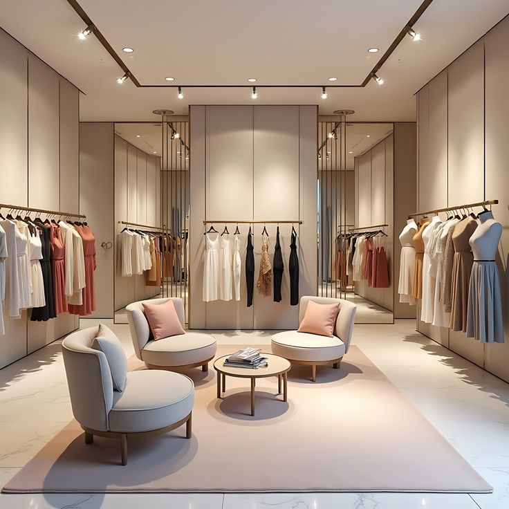 Innovative Designs for Modern Boutiques by ai